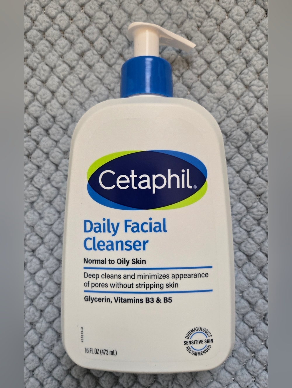 New Cetaphil Daily Facial Cleanser Normal to Oily Skin 16oz